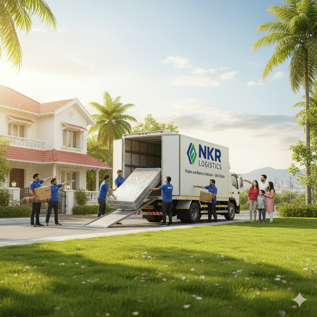 Packers and Movers in Ahmedabad – NKR Logistics