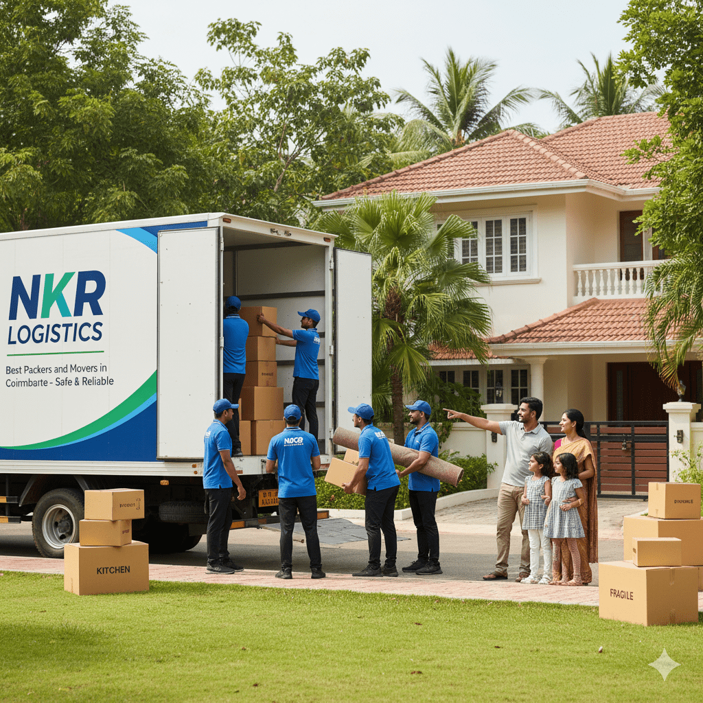 Best Packers and Movers in Coimbatore – NKR Logistics