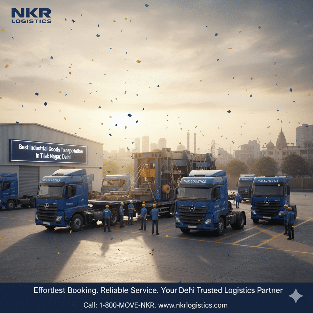 Best Industrial Goods Transportation in Tilak Nagar Delhi
