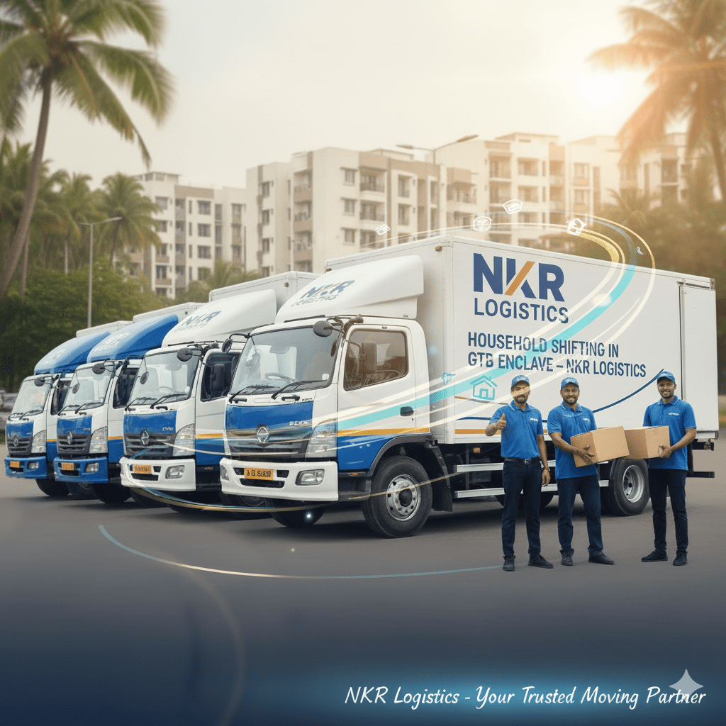 Household Shifting in GTB Enclave – NKR Logistics