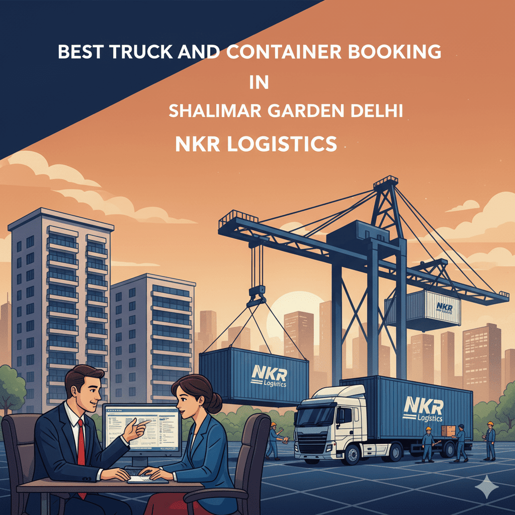 Industrial goods transportation in Shalimar Garden Delhi