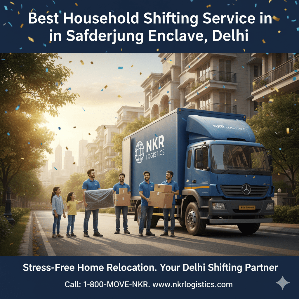 best household shifting in Safdarjung Enclave Delhi