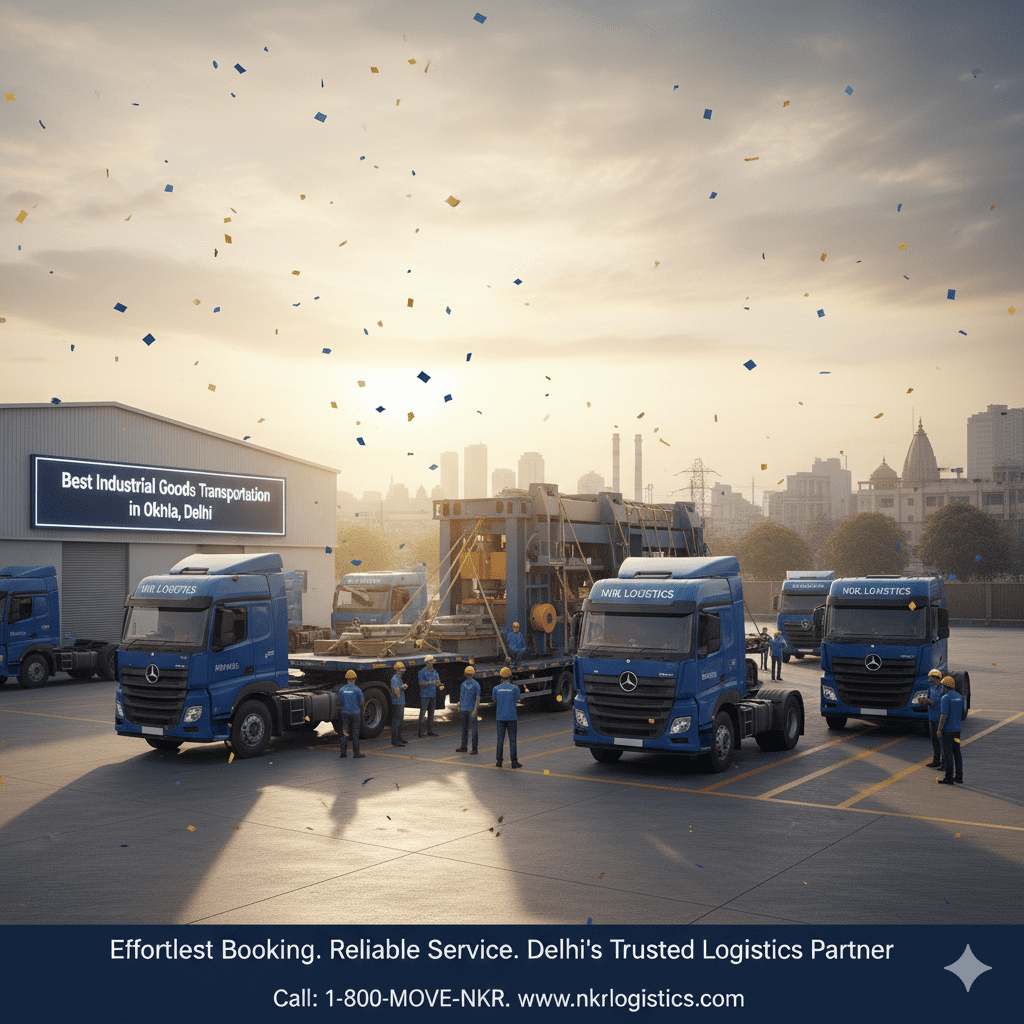 Best Industrial Goods Transportation in Okhla Delhi
