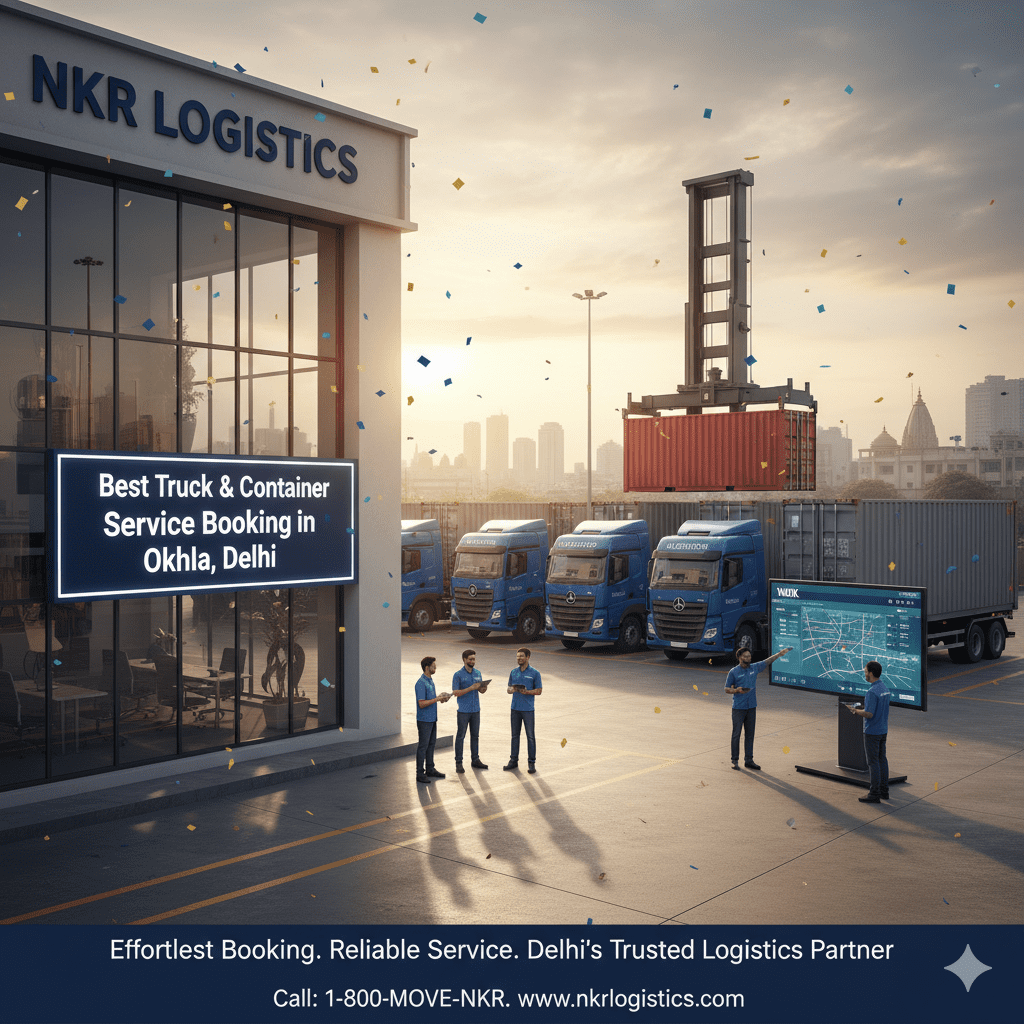 Best Truck & Container Service Booking in Okhla Delhi