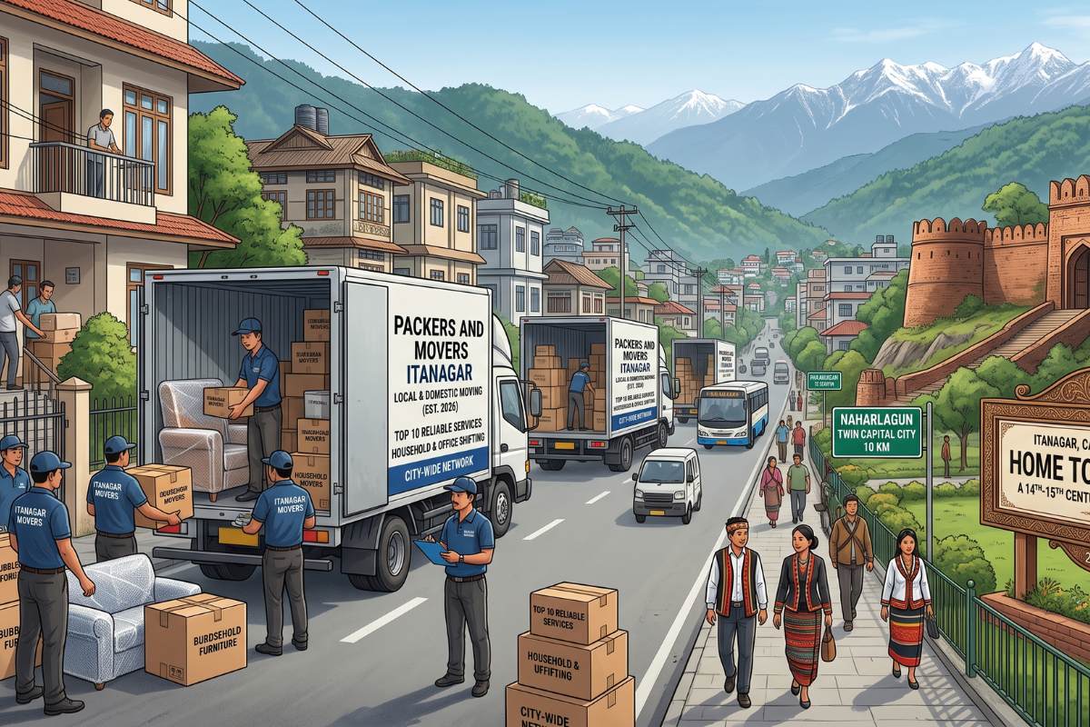 Top 10 Packers and Movers in Itanagar (2026)