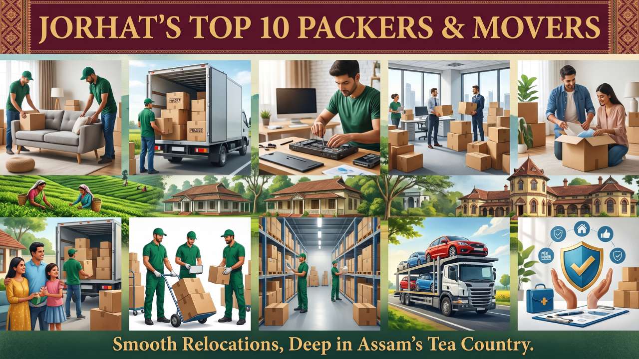 Top 10 Packers and Movers in Jorhat