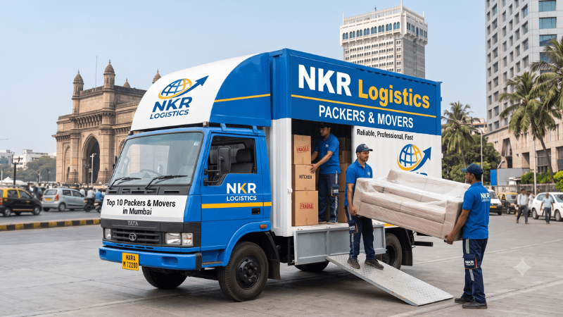 Top 10 Packers and Movers in Mumbai nkr logostics