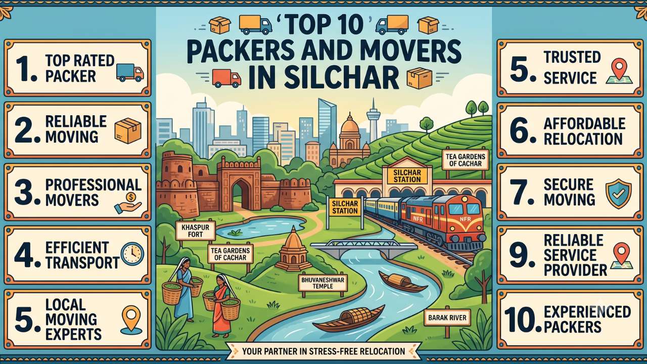 Top 10 Packers and Movers in Silchar
