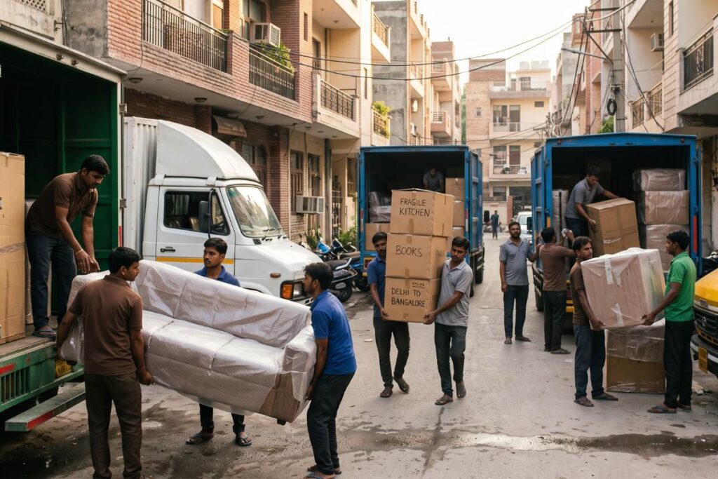 Top 5 Packers and Movers in Delhi